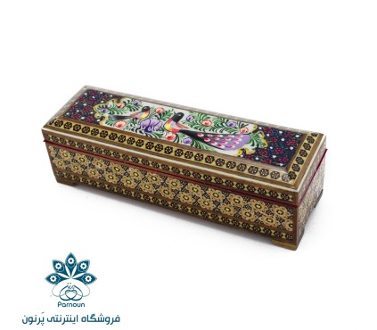 جا قلمی خاتم و نقاشی درب لولایی