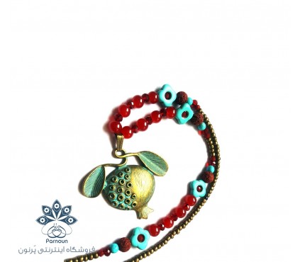 گردنبند رولباسی طرح نارینه