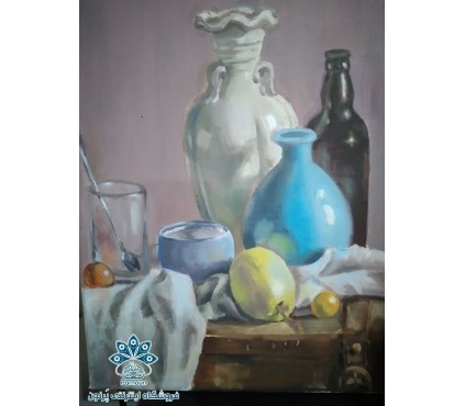 تابلوی رنگ روغن طبیعت بی جان