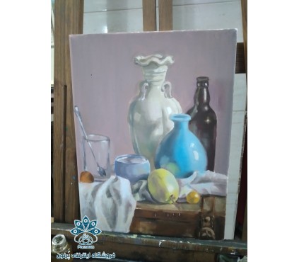 تابلوی رنگ روغن طبیعت بی جان