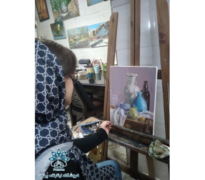 تابلوی رنگ روغن طبیعت بی جان