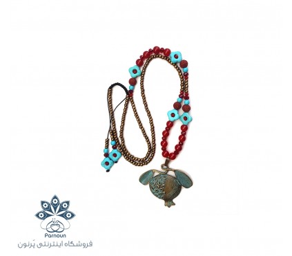 گردنبند رولباسی طرح نارینه