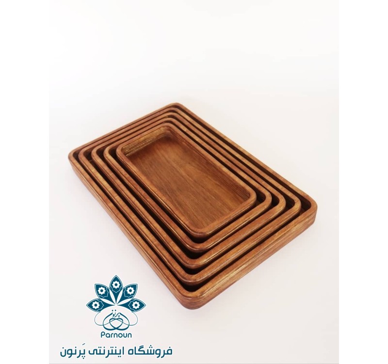 ست اردو خوری پنج تکه چوبی