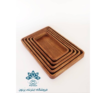 ست اردو خوری پنج تکه چوبی