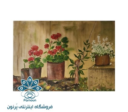  تابلوی رنگ روغن آشتی