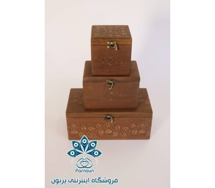 جعبه چوبی متوسط