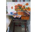 تابلوی رنگ روغن گل رویایی