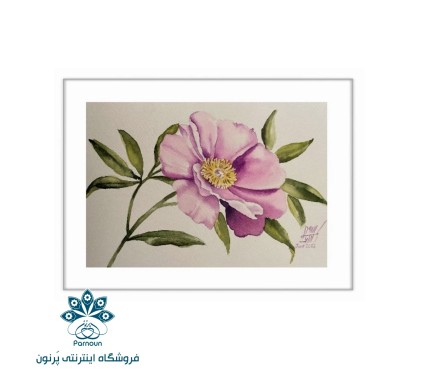 تابلو نقاشی آبرنگ مدل گل 