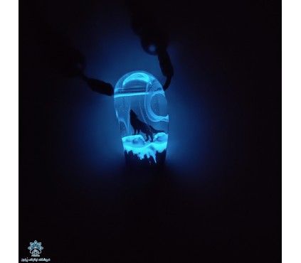 گردنبند شبتاب دندان گرگ 