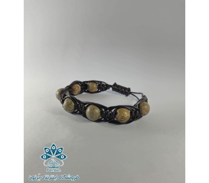 دستبند بافت سنگ جاسپر هندی