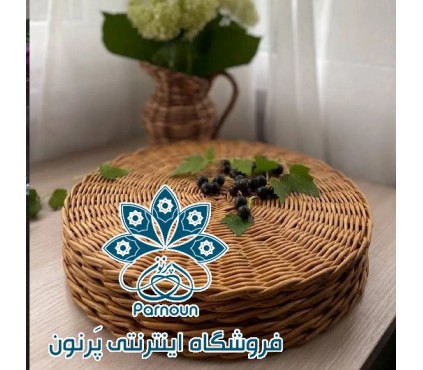 زیربشقابی حصیری مدل ماسو