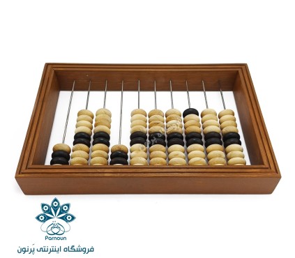 چرتکه 10 میل چوبی دست ساز