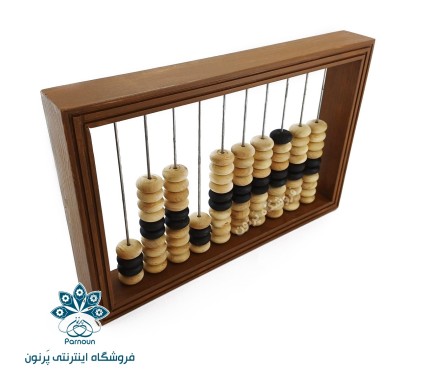 چرتکه 10 میل چوبی دست ساز