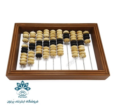 چرتکه 10 میل چوبی دست ساز