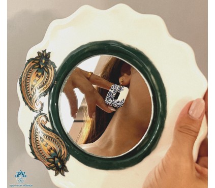 گوشواره سرامیکی طرح تذهیب