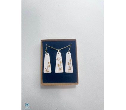 نیم ست برگ های طلایی