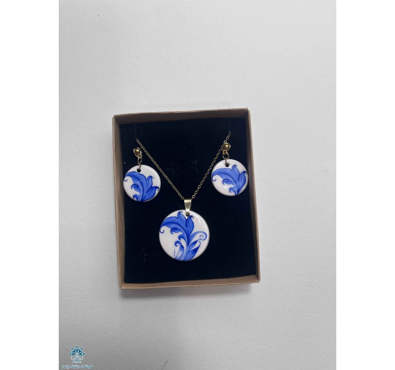 نیم ست طرح خزه