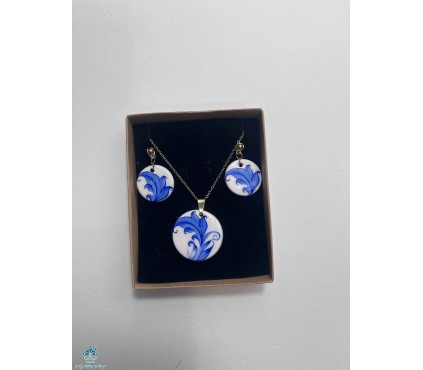 نیم ست طرح خزه