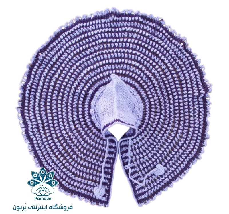 شنل جلو باز کلاه دار نوزادی