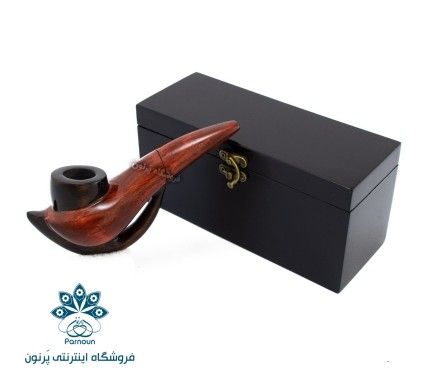 پیپ چوبی دست‌ساز طرح چراغ جادو