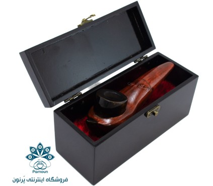 پیپ چوبی دست‌ساز طرح چراغ جادو