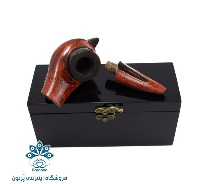 پیپ چوبی دست‌ساز طرح چراغ جادو