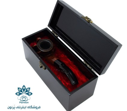 پیپ چوبی دست‌ساز طرح دست شیطان