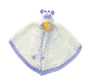  شنل نوزادی قلاب بافی