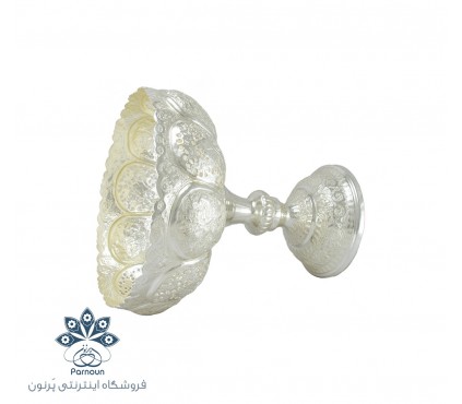 میوه خوری قلمزنی طرح نقره 23 سانتیمتری