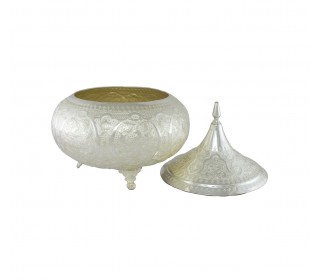 شکلات خوری قلمزنی نقره نما