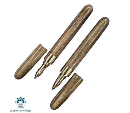 ست خودکار و روان نویس چوبی مدل BW Face