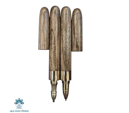 ست خودکار و روان نویس چوبی مدل BW Face