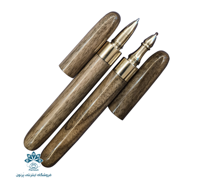 ست خودکار و روان نویس چوبی مدل BW Face