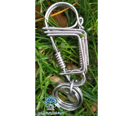 جاکلیدی دست‌ساز استیل 316 با فنر مقاوم