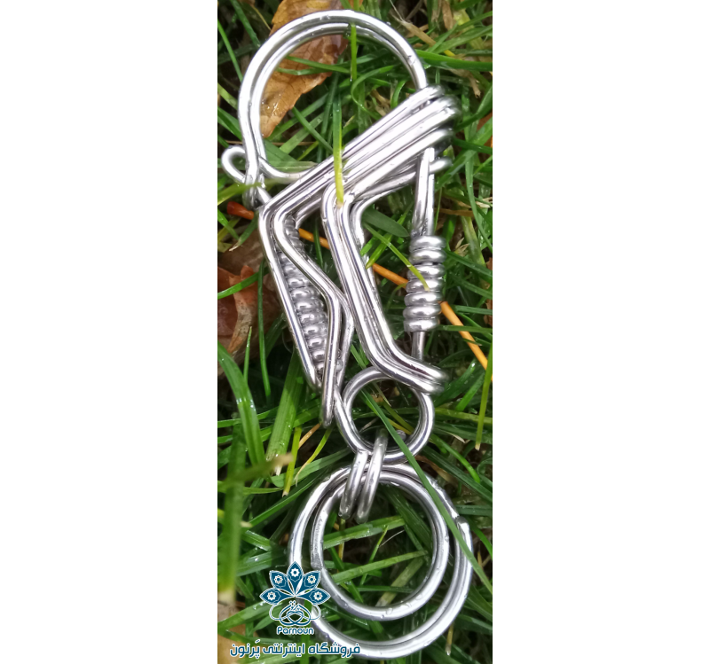 جاکلیدی دستساز استیل | مدل آرامش