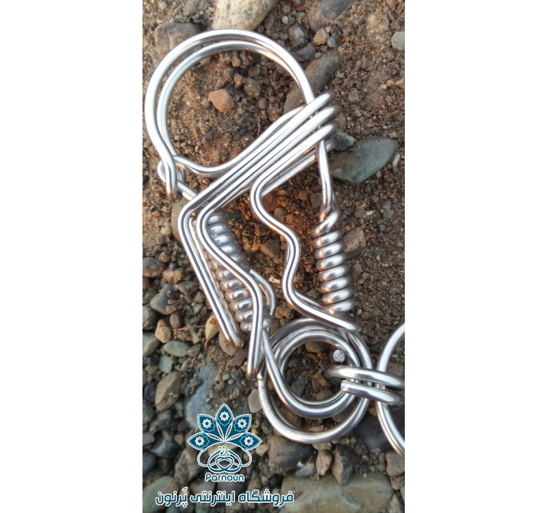 طرح مواج | جاکلیدی دستساز استیل 316