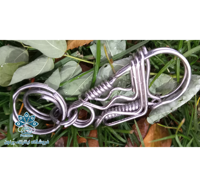 طرح مواج 2 | جاکلیدی دستساز استیل 316