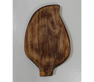 جا عودی چوبی طرح برگ دست ساز