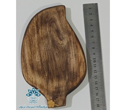 جا عودی چوبی طرح برگ دست ساز