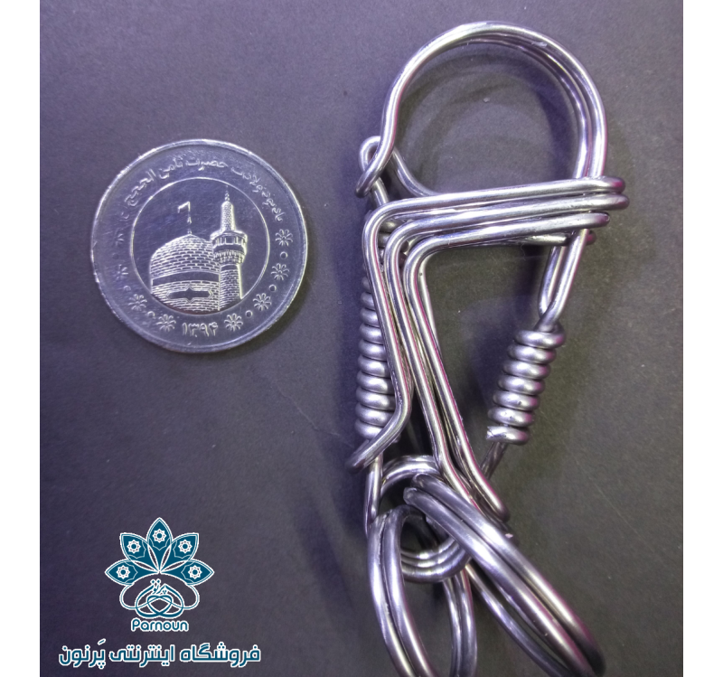 جاکلیدی دستساز استیل | نسخه طراحی ویژه