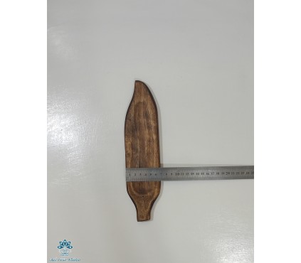 جا عودی چوبی طرح برگ