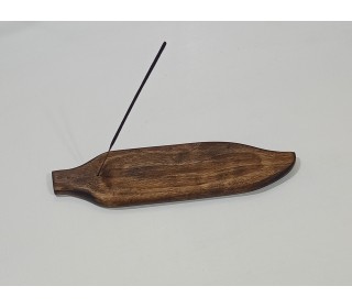 جا عودی چوبی طرح برگ