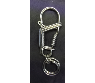 سرکلیدی دستساز استیل گنج اسرار | ثمین