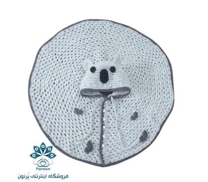 Copy of شنل نوزادی دو رنگ