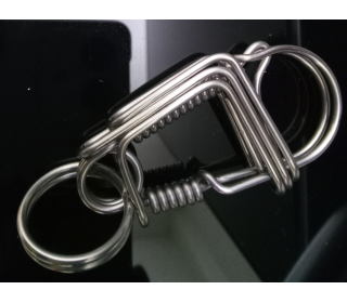 پک 5 عددی جاکلیدی استیل (عمده) | مناسب هدیه تبلیغاتی و سازمانی | تحویل 3 روزه