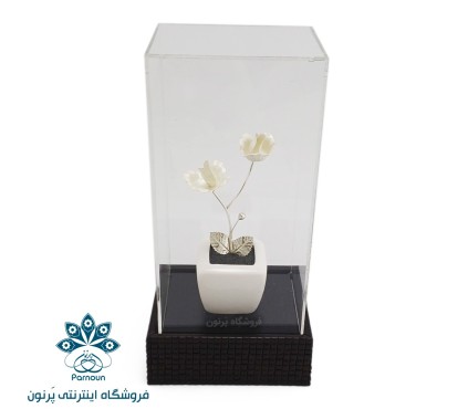 تندیس گل رز نقره عیار 84