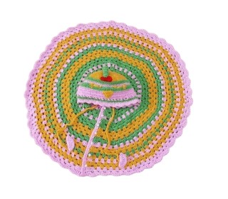 شنل نوزادی سه رنگ