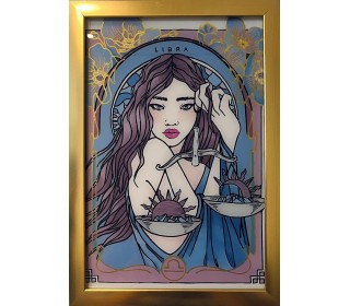 تابلوی ویترای متولد ماه مهر