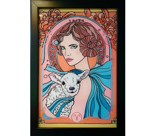 تابلوی ویترای متولد ماه فروردین 