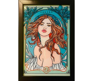 تابلوی ویترای متولد ماه تیر